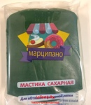 Мастика, Марципано, для обтяжки, зеленая, 1 кг 